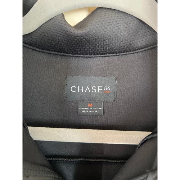 Chase 54 Chase54 size medium mens black zip up golf vest - Picture 2 of 4